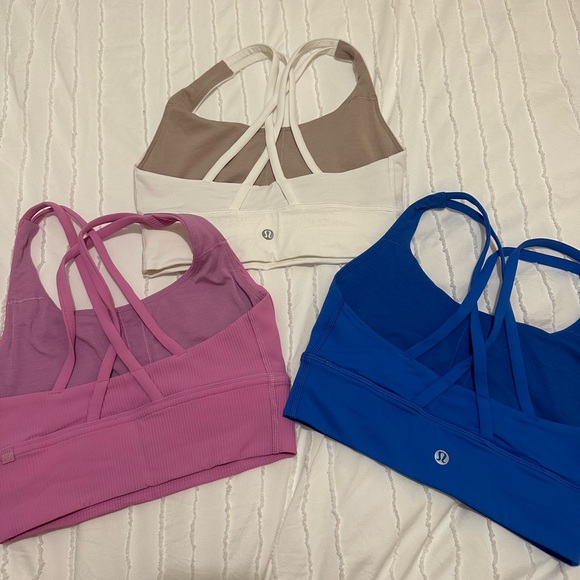 Pack of 3 Lululemon sports bras - Picture 2 of 2